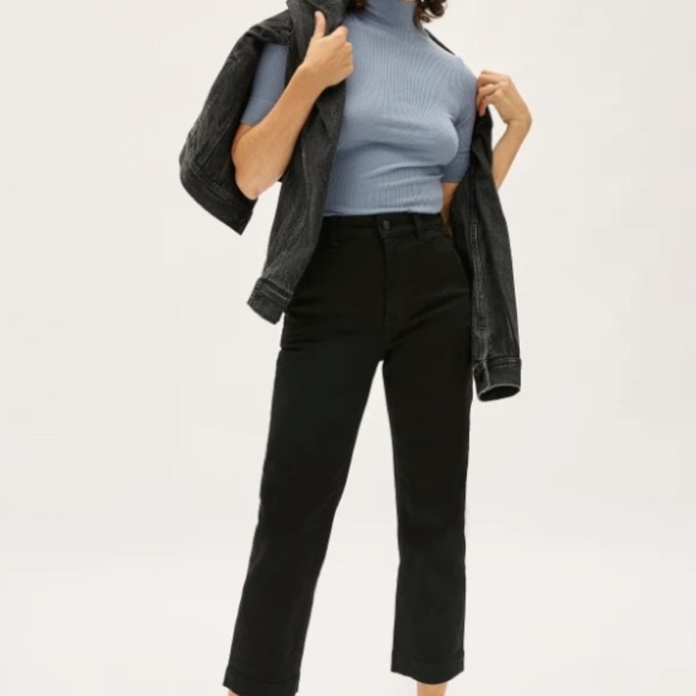 Everlane straight leg crop